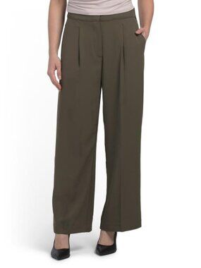 AUTRES FILLES Liquid Gab Wide Leg Trousers